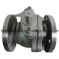 Full Bore Flange End 2 PC Ball Valve with Stainless Steel